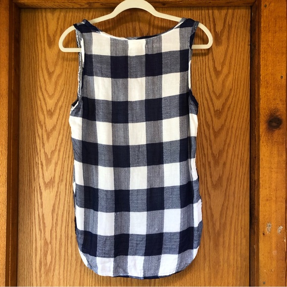 Anthropologie Cloth & Stone Buffalo Plaid Tank Top S - Picture 4 of 11
